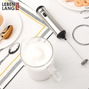 Máy đánh bọt cafe cầm tay LBL4583, pin sạc tiện lợi 10W, bảo hành 2 năm