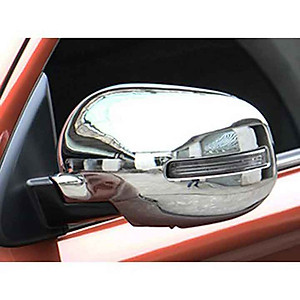 Ốp Trang Trí Gương Chiếu Hậu Mạ Crom Cho Xe Outlander 2016-2019