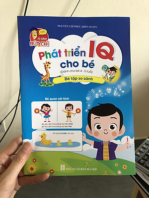 Bộ sách phát triển IQ 4-5 tuổi - Tập Tô Chữ, Tập Tô Số, Bé Làm Quen Với Toán tập 1, tập 2, Bé Làm Quen Chữ Cái tập 1, tập 2, Tập Tô Nét Cơ Bản, Bé Tập So Sánh