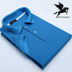 Áo thun nam có cổ cá sấu vải loại tốt nhập từ loại áo thun tay lỡ size 55kg đến 85kg