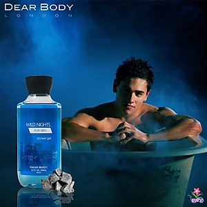 Gel Tắm Nước Hoa DEAR BODY 295ml Dành Cho Nam - Sạch Da -  Mềm - Mịn - Mượt - Hương Thơm Mạnh Mẽ - Nam Tính - 