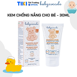 Kem chống nắng SPF50 + Babycoccole 0M+