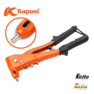 Kìm rút đinh tán cộng lực hãng Kapusi, Kềm rút rive đinh tán nhôm inox tay cầm dài k6801