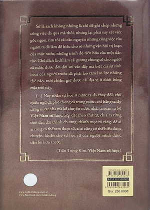 Việt Nam Sử Lược - Bản Đặc Biệt (Tái Bản)