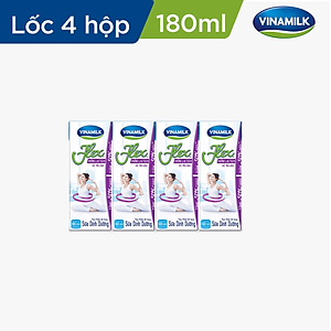 Thùng 48 Hộp Sữa tiệt trùng Vinamilk Flex không Lactose 180ml