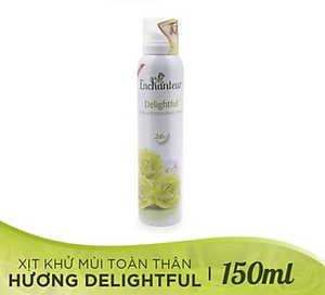 Xịt khử mùi toàn thân Enchanteur Delightful (150ml)