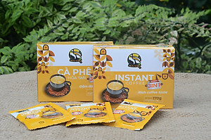 Cà phê hòa tan 3in1_Hộp giấy 10 gói*1.7g/gói
