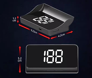 HUD Hiển Thị Tốc Độ Trên Kính Lái Ô Tô G30 - GPS Cắm Cổng USB | Màn Hình Rõ Nét, Tương Thích Mọi Dòng Xe