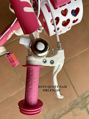 Xe đạp 3 bánh trẻ em Thống Nhất Princess TE12 (Phù hợp với trẻ từ 2 đến 6 tuổi) - Hàng chính hãng