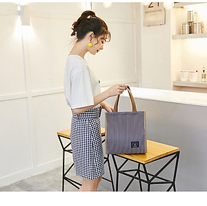 Túi Đựng Hộp Cơm Giữ Nhiệt Size Lớn, Kiểu Dáng Thời Trang Hiện Đại Ver.5 - Hàng Chính Hãng Besti