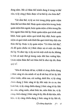 Sách Con Đường Chuyển Hóa - Kinh Bốn Lĩnh Vực Quán Niệm (Tái Bản)