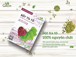 Bột tía tô nguyên chất Goce - 72g (24 gói x 3g)