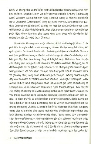 NGHỆ THUẬT CHAMPA - Tượng Các Thần Hindu Giáo - Ngô Văn Doanh - (bìa mềm)