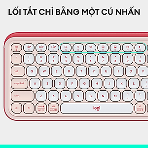 Bàn phím Bluetooth không dây Logitech POP ICON KEYS - Hàng Chính Hãng