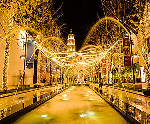 Đèn LED Rèm Treo Ngoài Trời Chống Thấm Nước - Nhiều Kích Cỡ