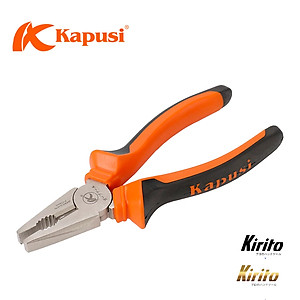 Kìm điện Kapusi Japan kích cỡ 7 inch chính hãng chất liệu thép CRV k8022