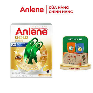 Sữa Bột Anlene Gold Hương Vanilla (Hộp giấy 1200g)