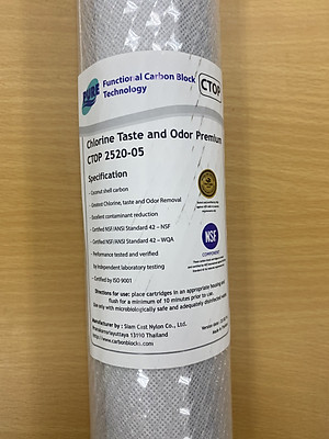 Lõi than hoạt tính Carbon 20" Thái Lan - Hàng chính hãng