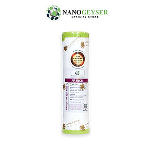 Bộ 3 lõi lọc nước 123 dùng cho các dòng máy RO, Lõi PP 5 Micron, GAC, PP 1 Micron - Hàng Chính Hãng