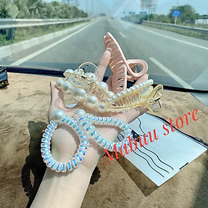 SET KẸP TÓC 5 MÓN NHIỀU KIỂU SIÊU SANG CHẢNH