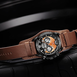 Đồng hồ đeo tay nam 24 giờ 
NAVIFORCE 9162