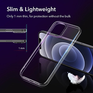 Ốp lưng chống sốc trong suốt siêu mỏng 1mm cho iPhone 14/ 14 Plus/ 14 Pro/ 14 Pro Max hiệu Memumi Glitter (độ trong tuyệt đối, chống trầy xước, chống ố vàng, tản nhiệt tốt) - hàng nhập khẩu