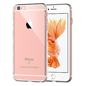 Ốp lưng silicon dẻo cho iPhone 6 Plus / 6s Plus 0.6mm (Trong suốt) - Hàng Chính Hãng