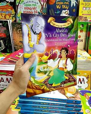Sách Aladdin Và Cây Đèn Thần (Song Ngữ Anh - Việt)