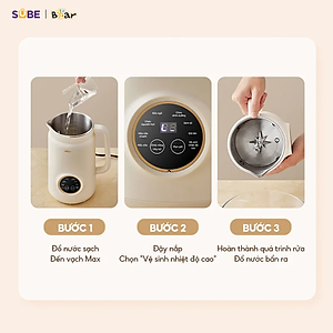 Máy làm sữa hạt Bear 1L SB-SH09Q 1L (800W)- Hàng chính hãng