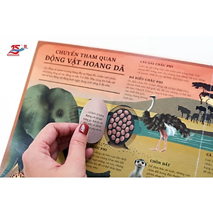 Sách Atlas Đa Tương Tác Về Động Vật Hoang Dã