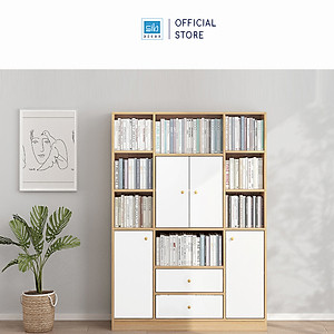 Tủ Sách Siêu Lớn Nhiều Ngăn Hiện Đại SIB Decor KSG46
