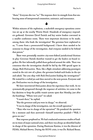 You're It: Crisis, Change, And How To Lead When It Matters Most