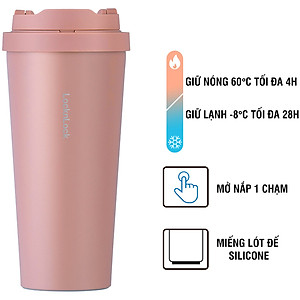 Bình Giữ Nhiệt Lock&Lock Energetic One-Touch Tumbler LHC3249 - 550ML