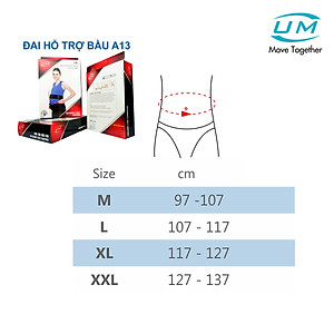 Đai hỗ trợ bầu United Medicare (A13)