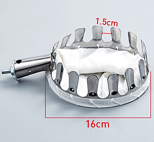 Vợt, Sào, Gậy Inox KUNBE Siêu Chắc, Nhiều Kích Thước Kèm Đầu Hái Trái Cây Đường Kính 16cm, Dụng Cụ Hái Quả Trên Cao
