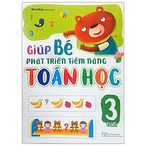 Sách Giúp Bé Phát Triển Tiềm Năng Toán Học 3 Tuổi