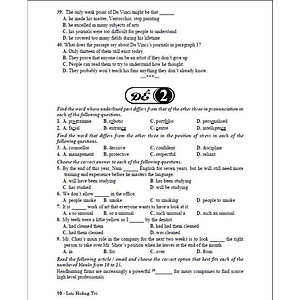 Giới thiệu bộ đề thi môn tiếng anh tốt nghiệp THPT (theo chương trình GDPT mới - áp dụng từ năm 2025) - HA