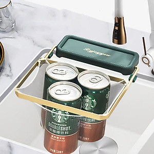 Giá Treo Túi Lọc Rác Bồn Rửa KUNBE Kết Hợp Để Đồ Rửa Chén Bát Ngăn Tắc Nghẽn