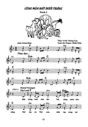 Sách Thực Hành Biểu Diễn Organ Cho Thiếu Nhi – Tập 2