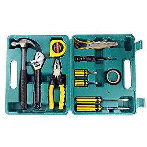Bộ Dụng Cụ Sửa Chữa Gia Đình Đa Năng 16 Món Tiện Dụng, Bộ Đồ Nghề Đa Năng Xếp Gọn Có Hộp Đựng