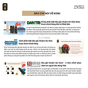 Dầu Gội Phủ Bạc Thảo Dược Komi Nhật Bản [Chai 500ml]