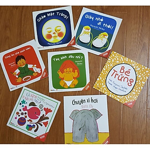 Combo Ehon Nhật Bản Bộ 7 Cuốn (0-3 Tuổi) - Ehon Nhật Bản Tuổi mầm non