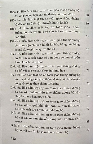 Luật Trật Tự, An Toàn Giao Thông Đường Bộ Năm 2024