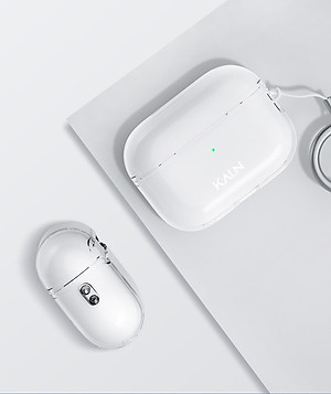 Case Ốp Cho Airpods PRO 2 (2022) Kai.N Ultra Clear Trong Suốt Kèm Móc Treo_ Hàng chính hãng