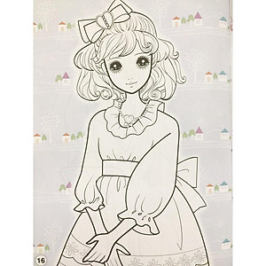 Sách Tô Màu Công Chúa Xinh Đẹp - Công Chúa Đồng Quê