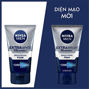 Sữa Rửa Mặt NIVEA MEN Bọt Mịn Giúp Sáng Da | Mờ Thâm Mụn (100 g) - 88836