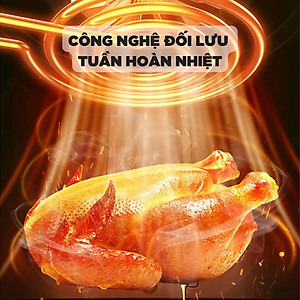 Nồi chiên không dầu 6L Mishio MK408 – Màu Xám Sang Trọng, Bảo Hành 24 Tháng - hàng chính hãng