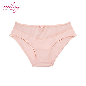 Quần Lót Nữ Dáng Bikini Thun Lạnh Phối Ren Active Miley Lingerie FMM_34