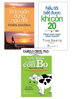 Combo Sách Làm Thay Đổi Cuộc Đời Bạn: Đời Ngắn Đừng Ngủ Dài + Nếu Tôi Biết Được Khi Còn 20 + Ngày Xưa Có Một Con Bò (Bộ 3 Cuốn) - TRẺ