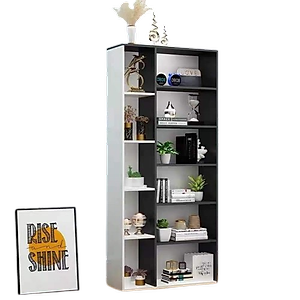 Kệ Sách, Giá Sách 6 Tầng Trang Trí, Decor Phòng Phong Cách Bắc Âu Thương Hiệu Gosashi - KS6Tang